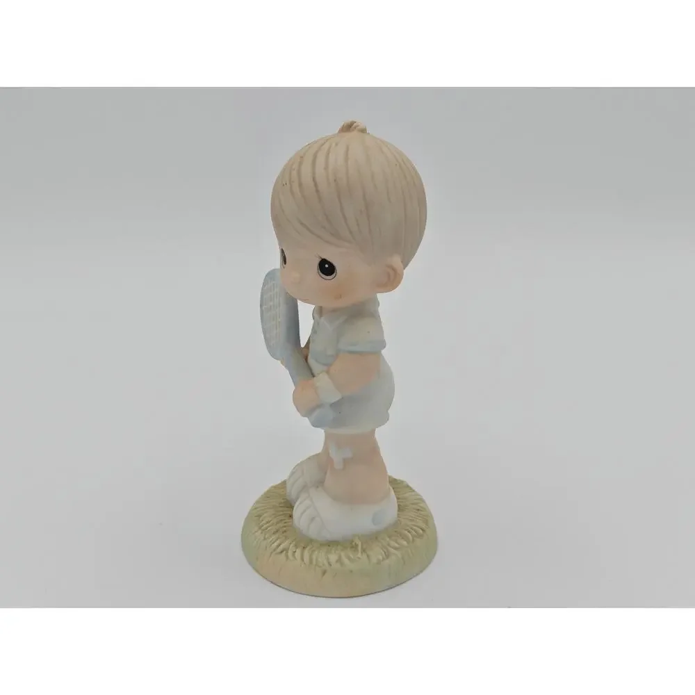 Precious Moments Serving The Lord‎ Porcelain Figurine Enesco 100293 1985